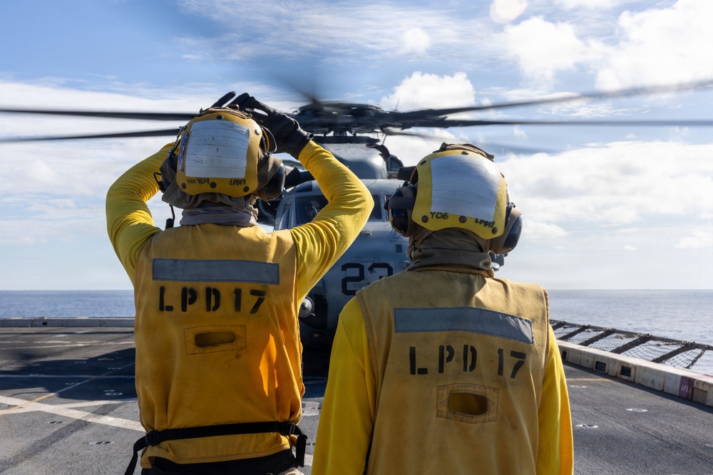 USS San Antonio (LPD 17) provides humanitarian relief to Jamaica