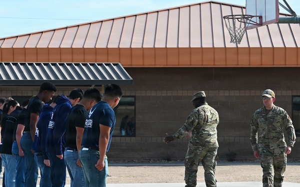 Copperhead recruiters prepare student flight