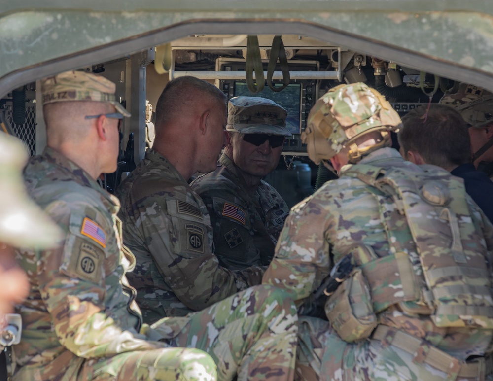 Chief of Staff of the Army visits Joint Task Force-Southern Border
