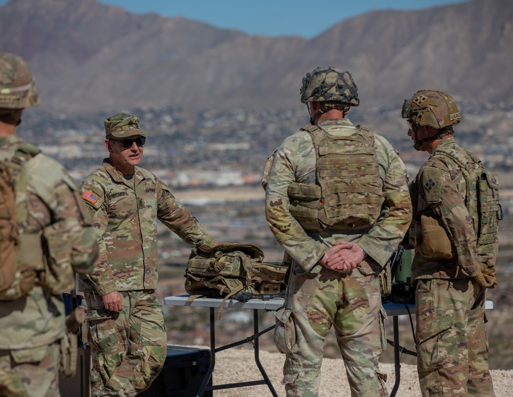 Chief of Staff of the Army visits Joint Task Force-Southern Border