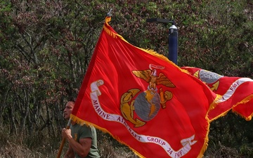 MAG-24 runs 250 miles for the Marine Corps Birthday