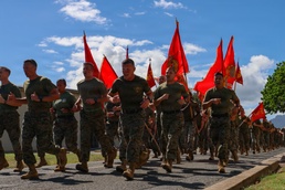 MAG-24 runs 250 miles for the Marine Corps Birthday