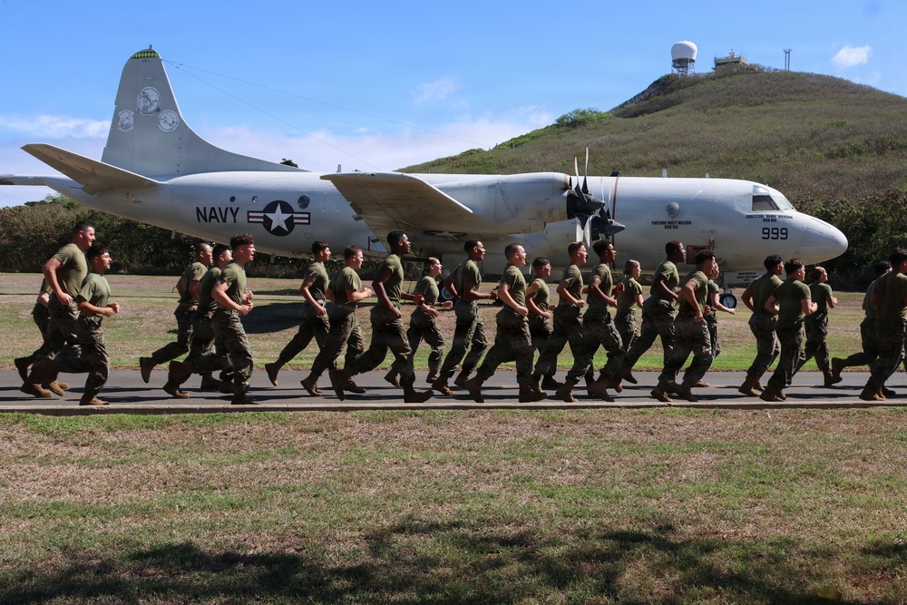 MAG-24 runs 250 miles for the Marine Corps Birthday