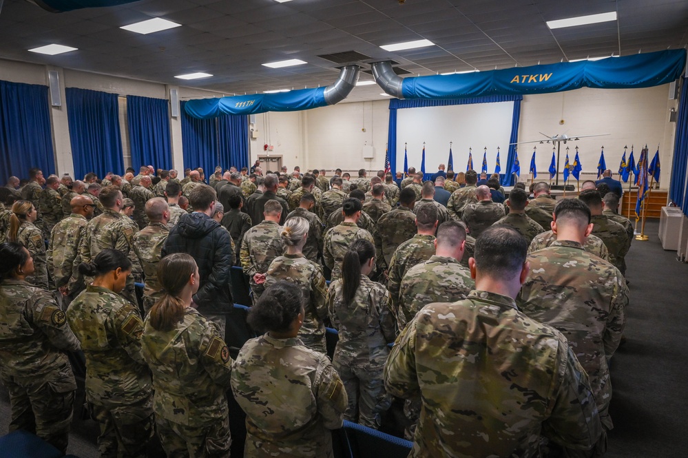 111th ATKW Change of Command
