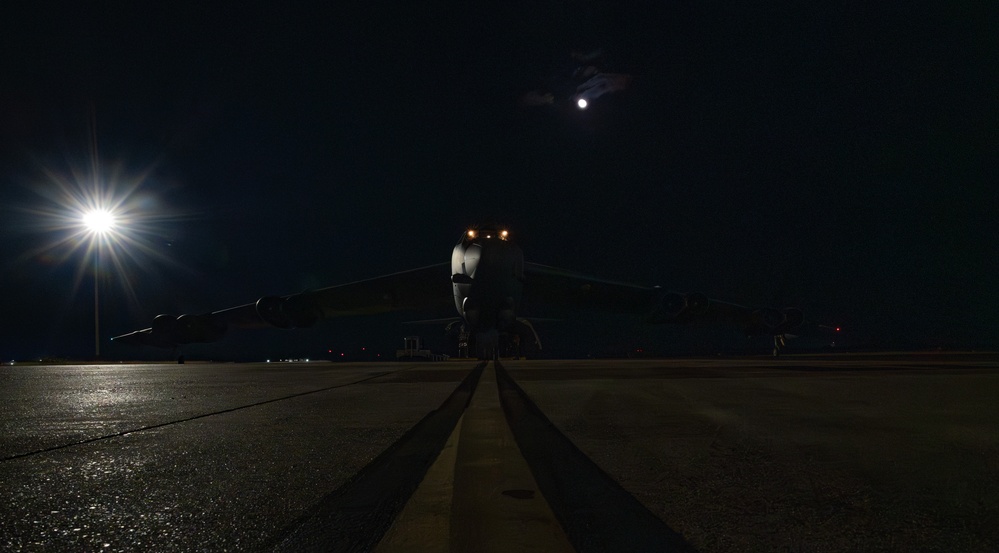 U.S. Air Force B-52s arrive in Spain for Bomber Task Force Europe 26-1