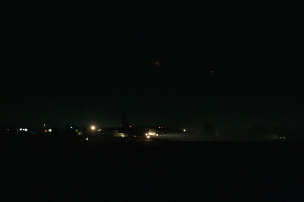 U.S. Air Force B-52s arrive in Spain for Bomber Task Force Europe 26-1