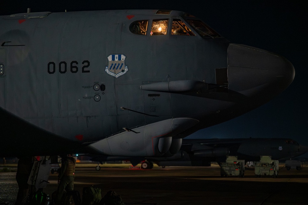 U.S. Air Force B-52s arrive in Spain for Bomber Task Force Europe 26-1