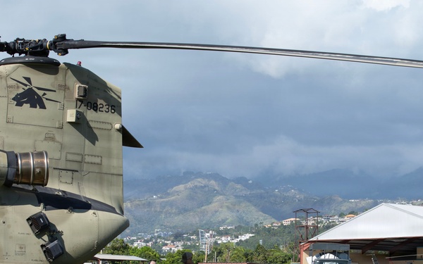 Joint Task Force-Bravo Delivers food to Jamaica