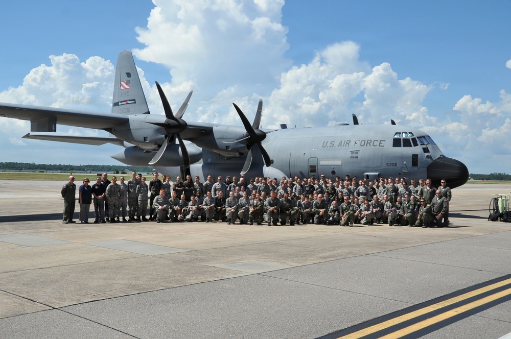 CAP cadets tour 53rd WRS