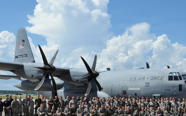 CAP cadets tour 53rd WRS