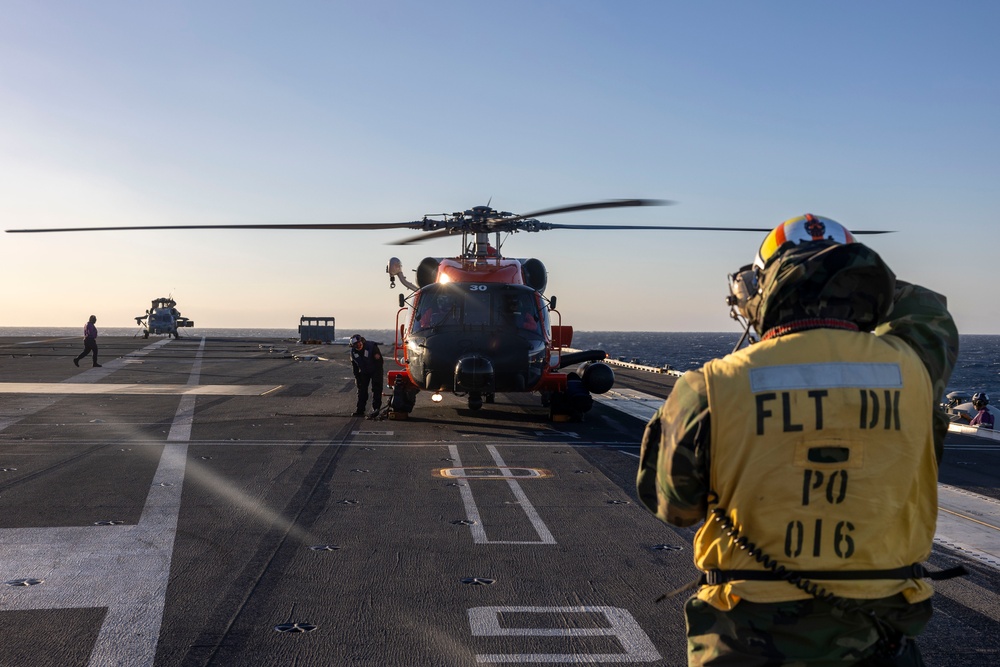Daily Operations Aboard USS George H.W. Bush (CVN 77)
