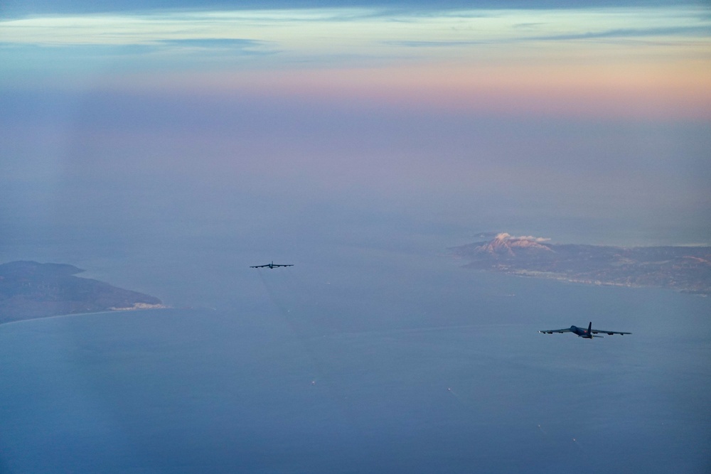 U.S. Air Force B-52s arrive in Spain for Bomber Task Force Europe 26-1