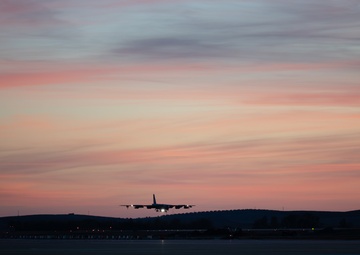 U.S. Air Force B-52s arrive in Spain for Bomber Task Force Europe 26-1