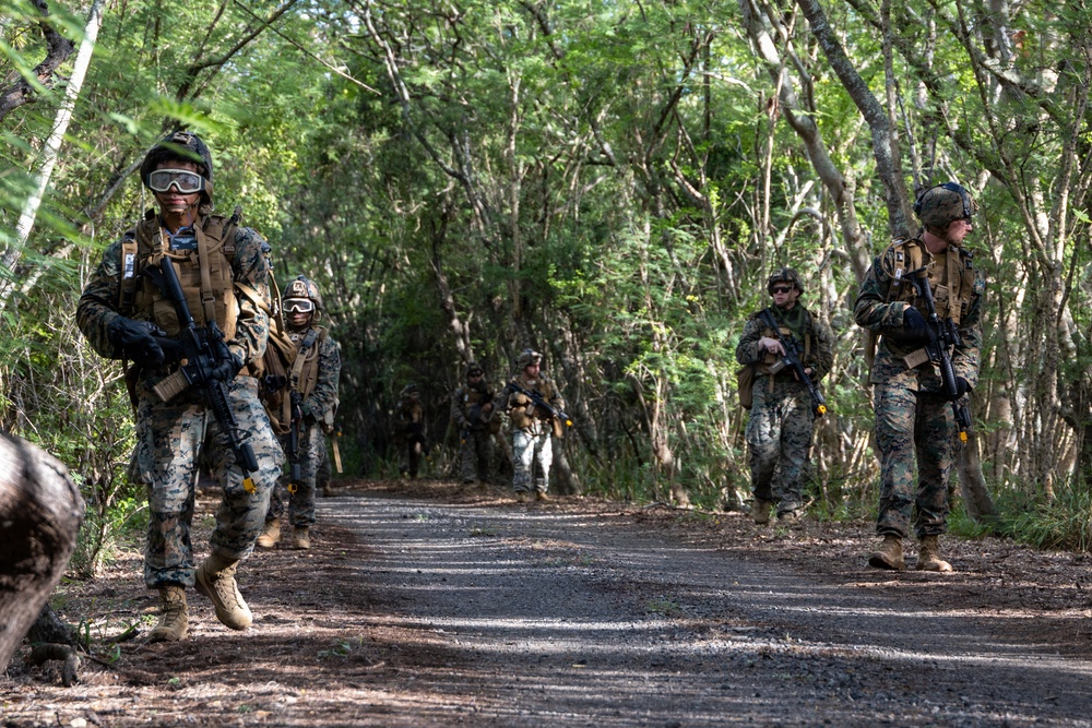 MACS-4 Conducts Squad Patrols at MCTAB