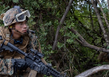 MACS-4 Conducts Squad Patrols at MCTAB