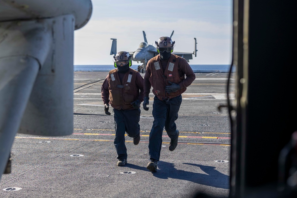 Daily Operations Aboard USS George H.W. Bush (CVN 77)