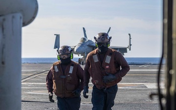 Daily Operations Aboard USS George H.W. Bush (CVN 77)