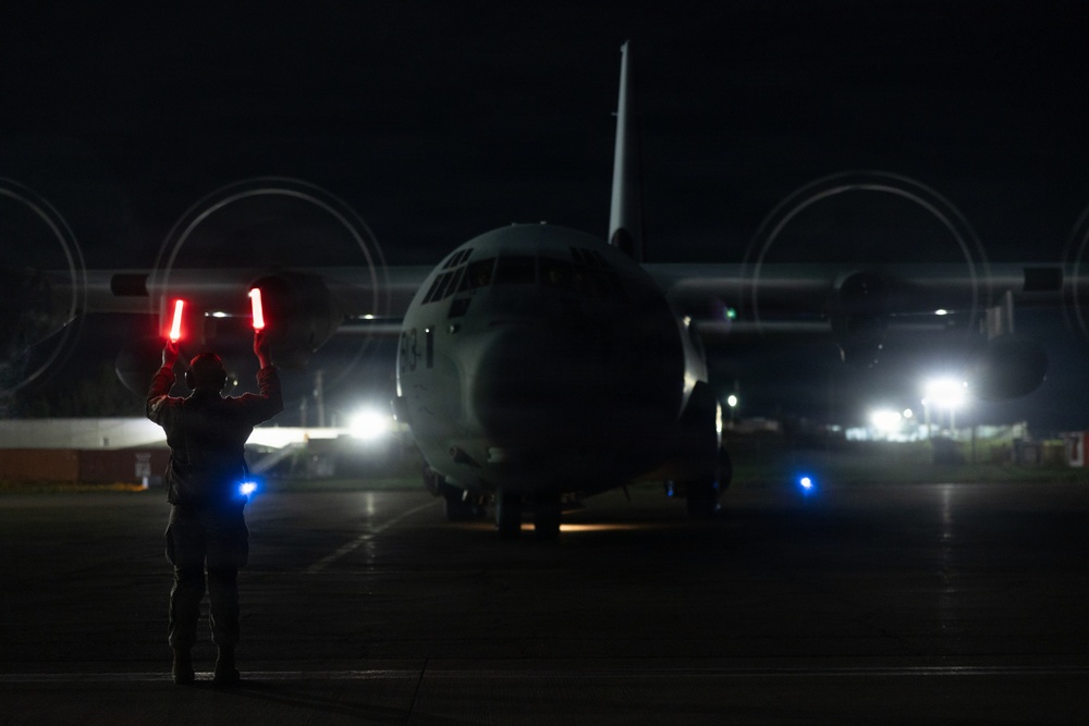 22nd MEU(SOC) | Joint Task Force – KC130J Delivers Supplies in Jamaica