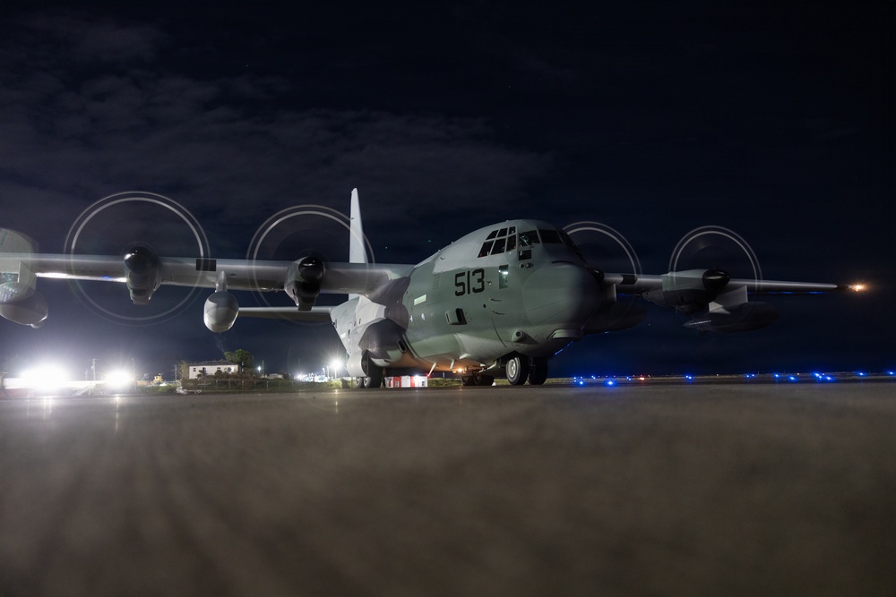 22nd MEU(SOC) | Joint Task Force – KC130J Delivers Supplies in Jamaica