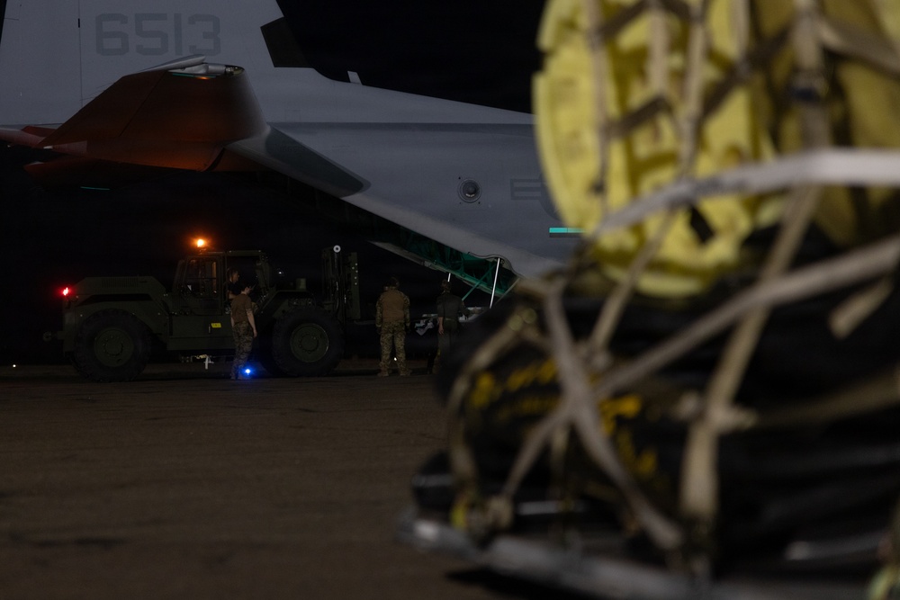 22nd MEU(SOC) | Joint Task Force – KC130J Delivers Supplies in Jamaica