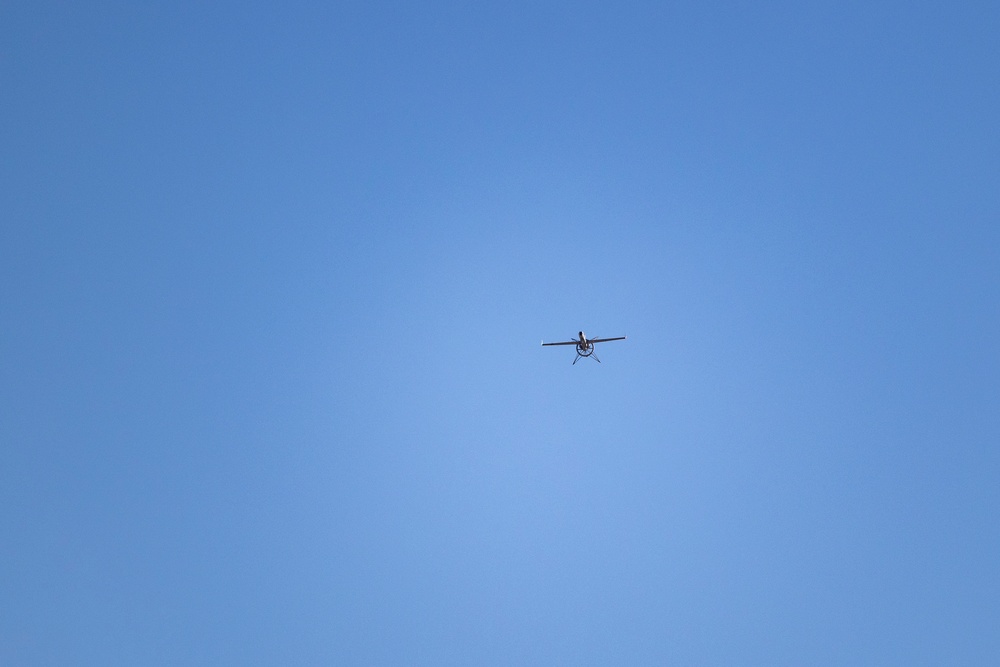 11th MEU Marines conduct V-BAT flight operations during RUT