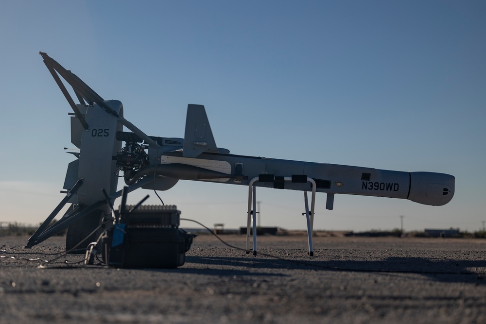 11th MEU Marines conduct V-BAT flight operations during RUT