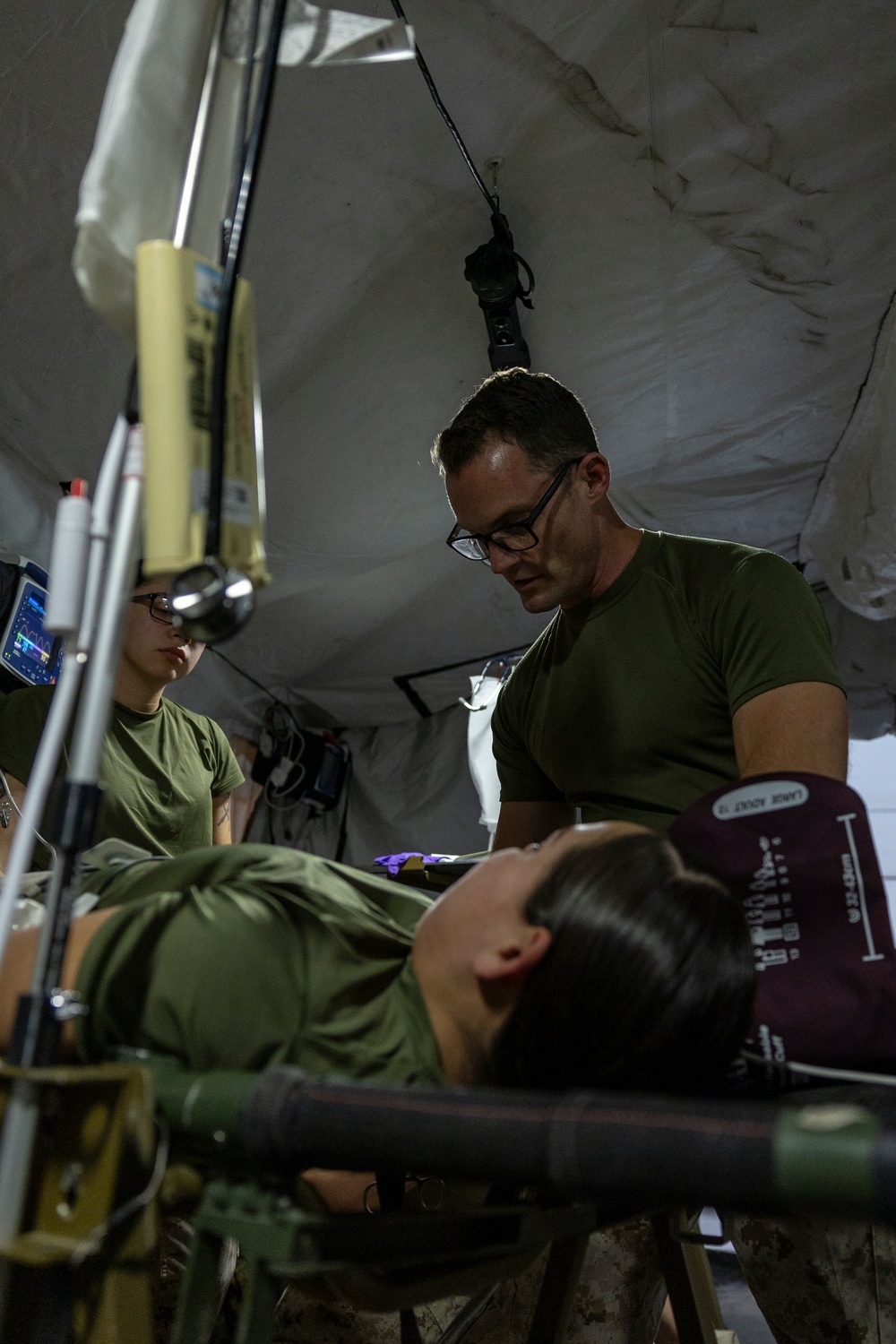 11th MEU Sailors demonstrate medical procedures during RUT