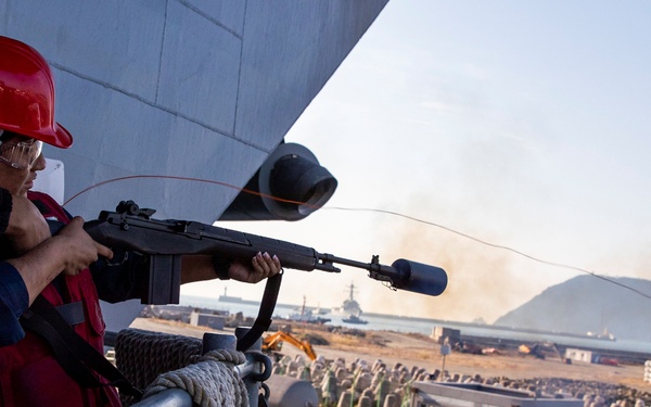 USS George Washington Strike Group Arrives in Busan