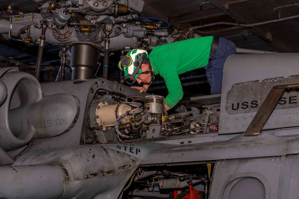 Daily Operations Aboard USS George H.W. Bush (CVN 77)