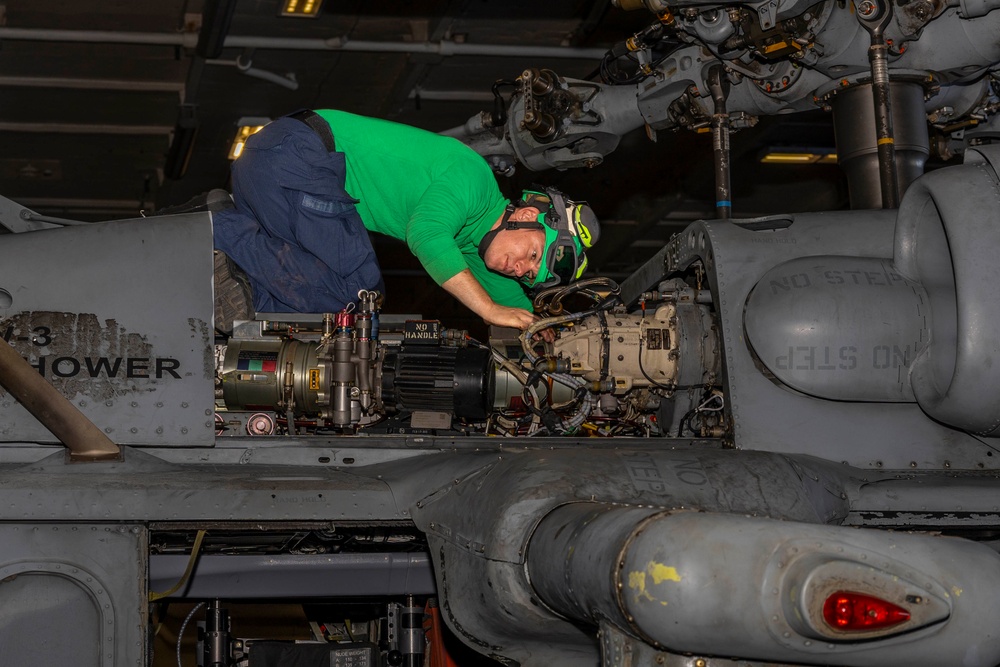 Daily Operations Aboard USS George H.W. Bush (CVN 77)