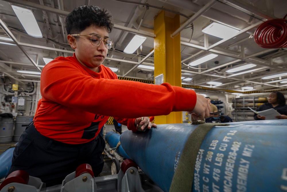 Daily Operations Aboard USS George H.W. Bush (CVN 77)
