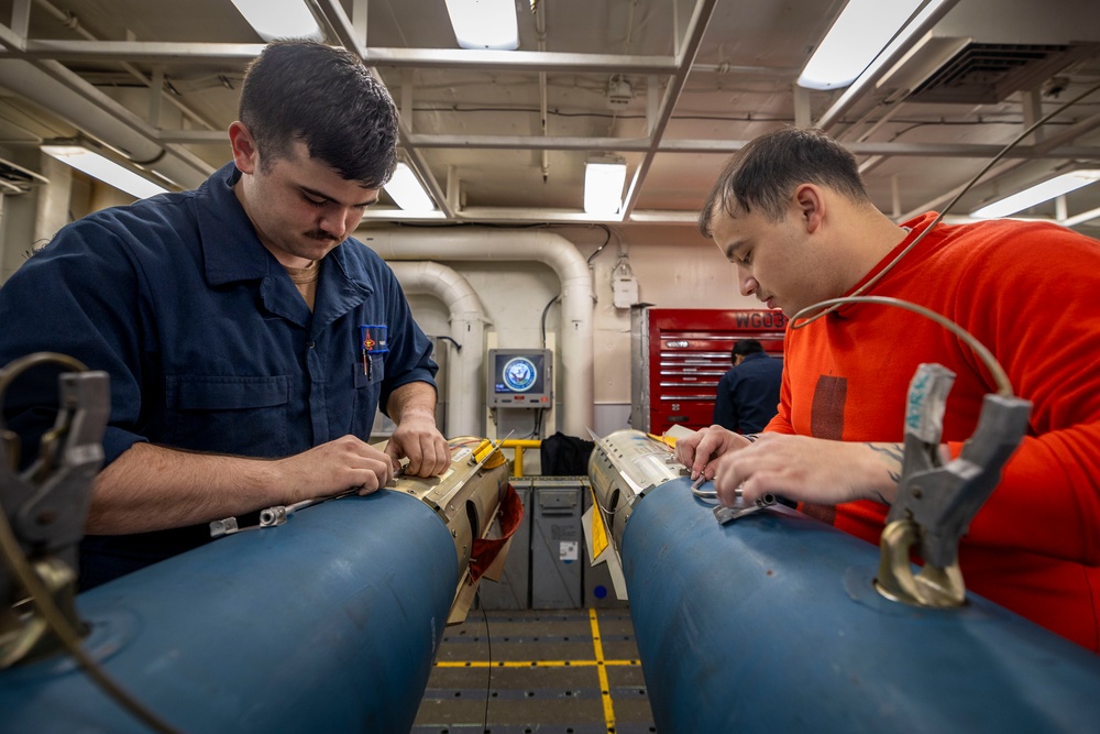 Daily Operations Aboard USS George H.W. Bush (CVN 77)