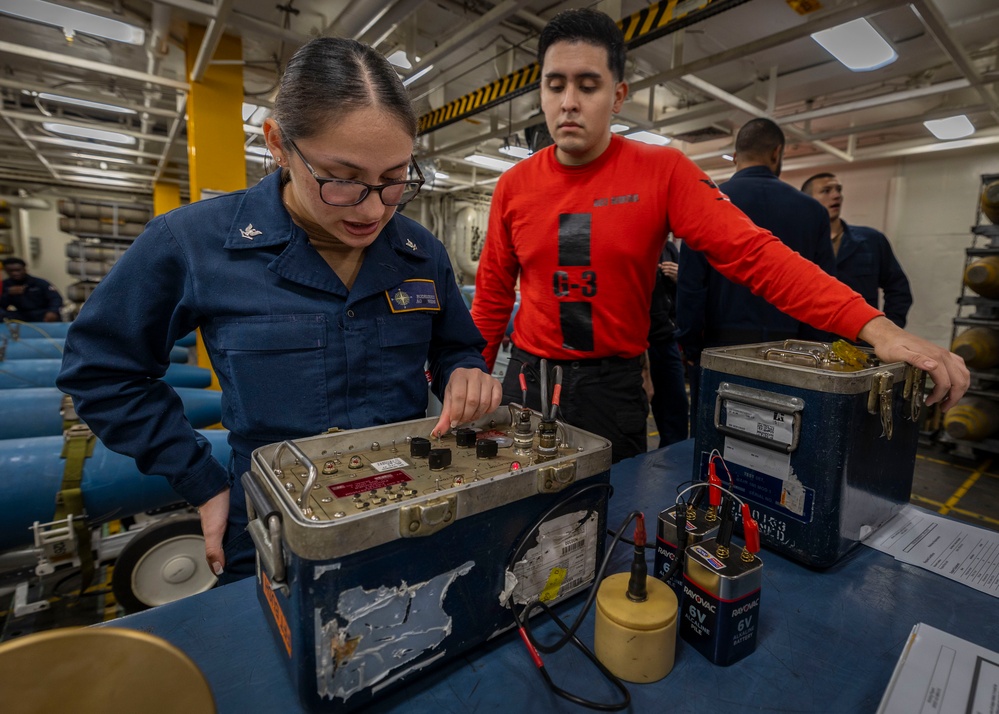 Daily Operations Aboard USS George H.W. Bush (CVN 77)