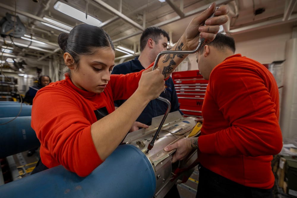 Daily Operations Aboard USS George H.W. Bush (CVN 77)