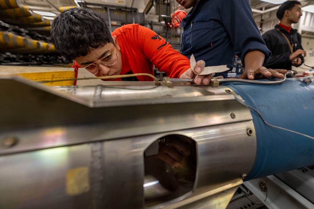 Daily Operations Aboard USS George H.W. Bush (CVN 77)