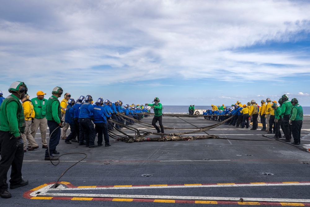 Daily Operations Aboard USS George H.W. Bush (CVN 77)