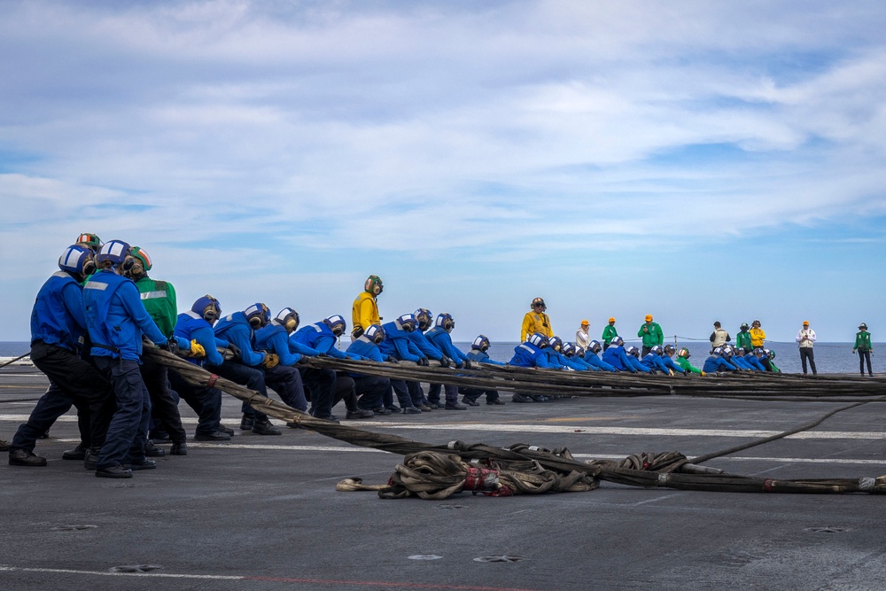 Daily Operations Aboard USS George H.W. Bush (CVN 77)