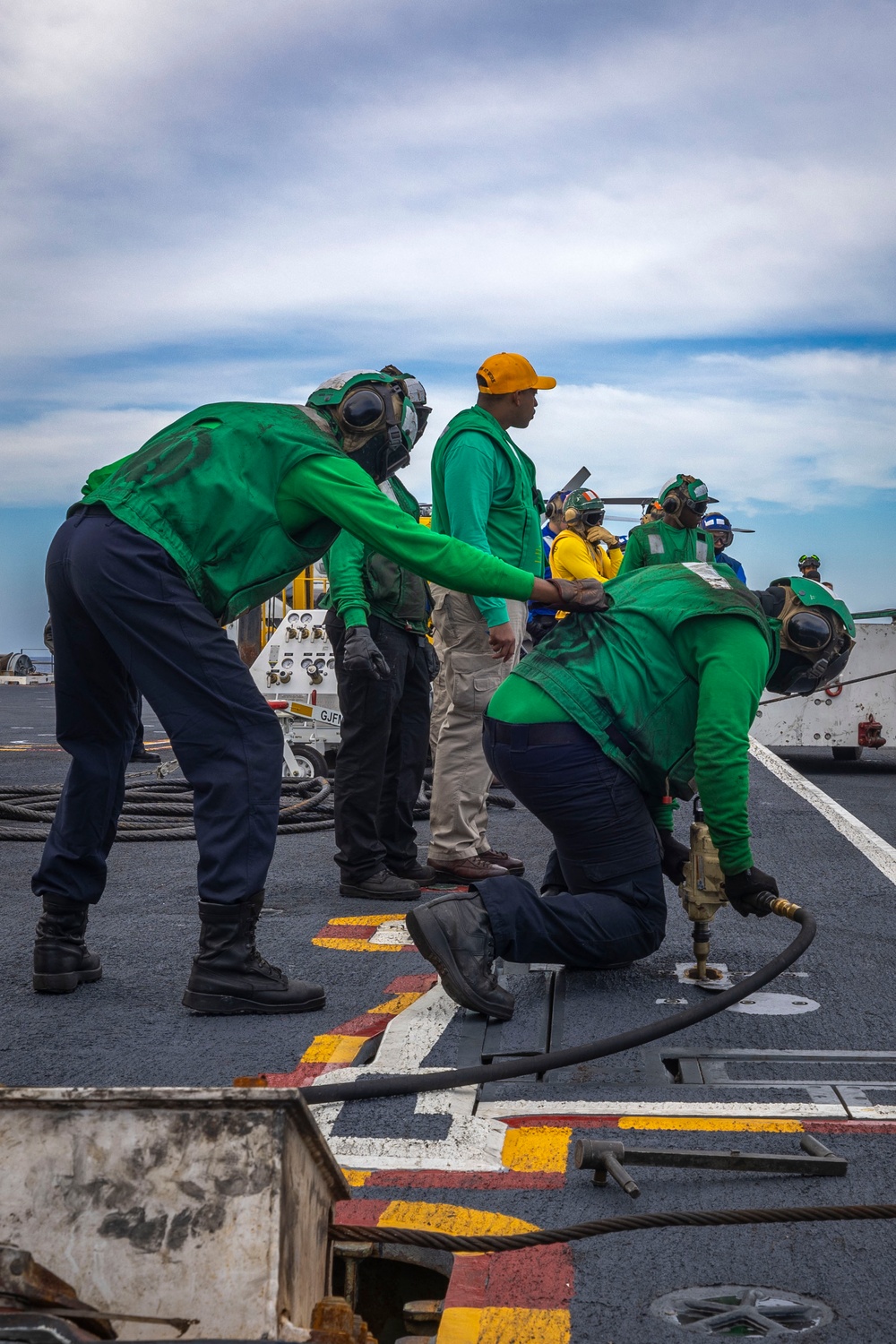 Daily Operations Aboard USS George H.W. Bush (CVN 77)