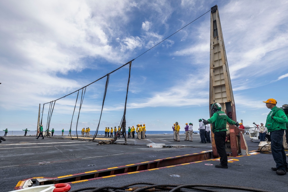 Daily Operations Aboard USS George H.W. Bush (CVN 77)