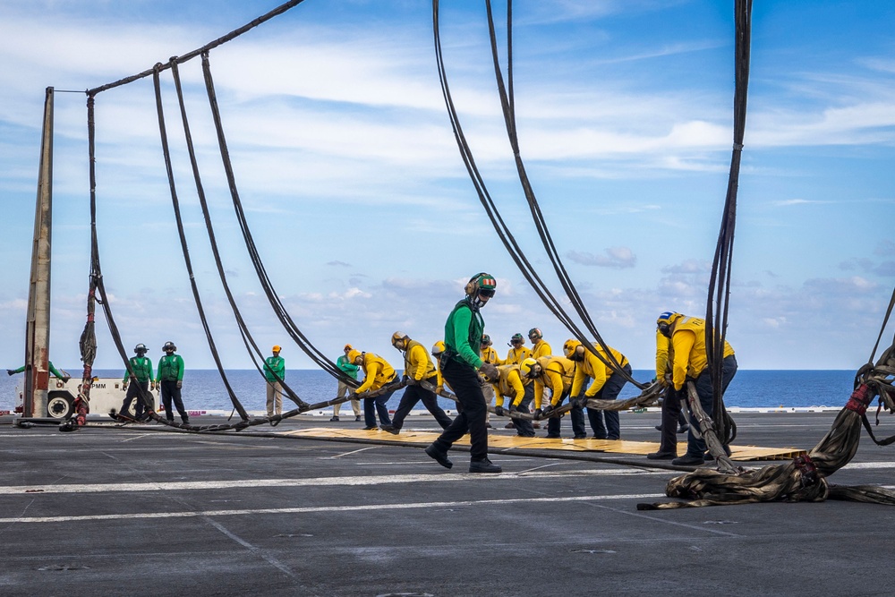 Daily Operations Aboard USS George H.W. Bush (CVN 77)