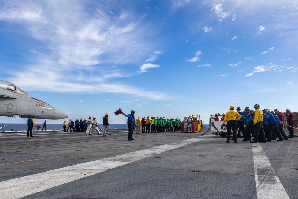 Daily Operations Aboard USS George H.W. Bush (CVN 77)