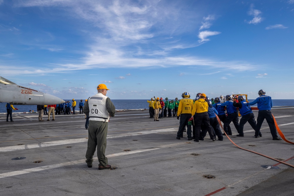 Daily Operations Aboard USS George H.W. Bush (CVN 77)