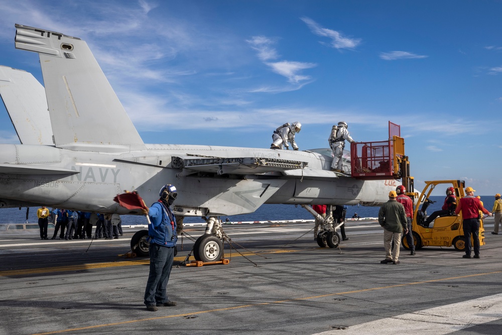 Daily Operations Aboard USS George H.W. Bush (CVN 77)