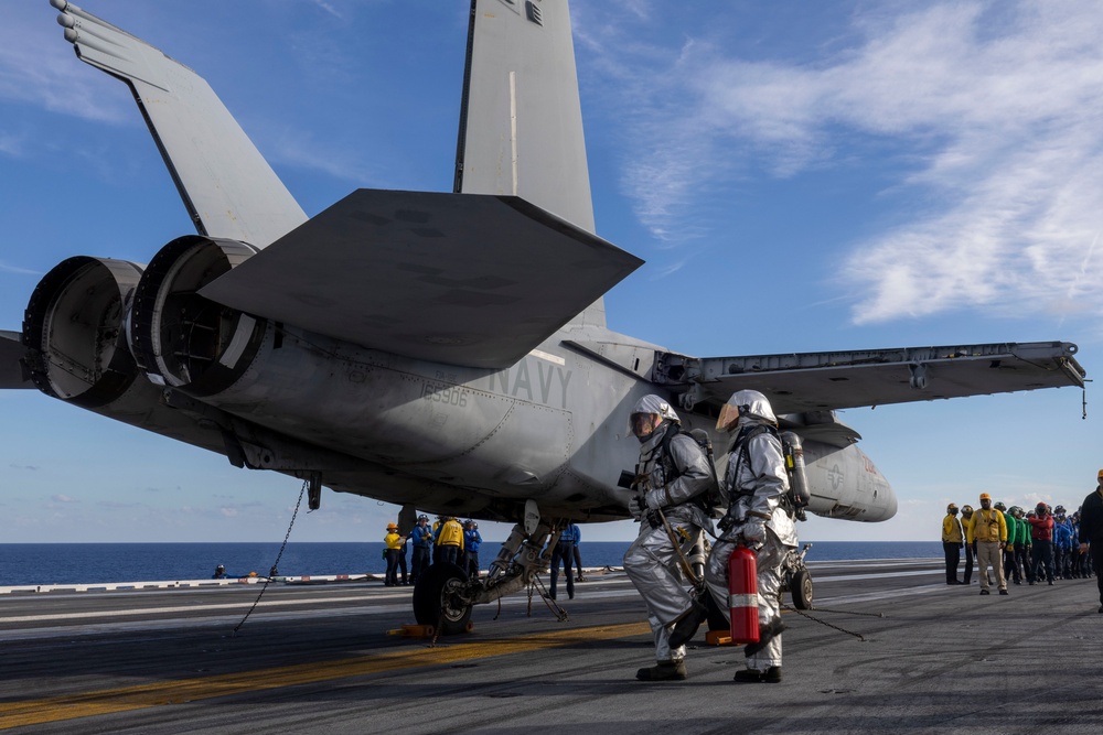 Daily Operations Aboard USS George H.W. Bush (CVN 77)