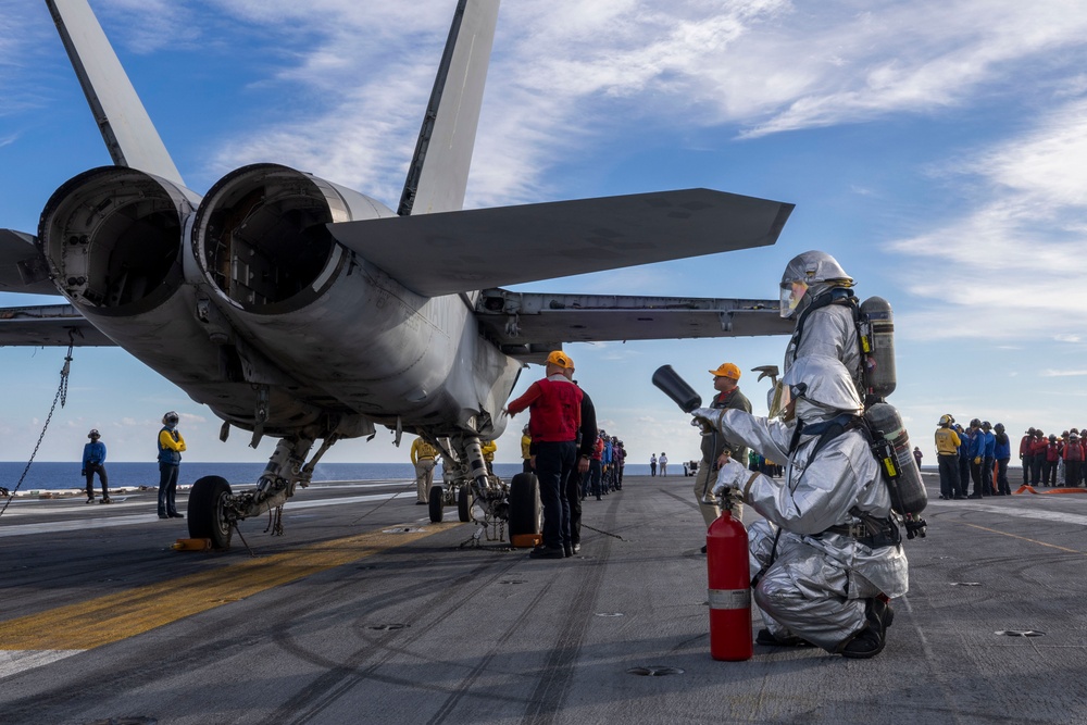 Daily Operations Aboard USS George H.W. Bush (CVN 77)