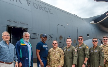 Man o' War returns home to the Kentucky Air National Guard