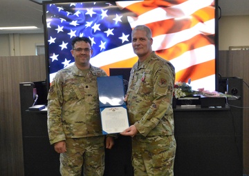 Chief Master Sgt. Paul Moore retires from the 107th Attack Wing