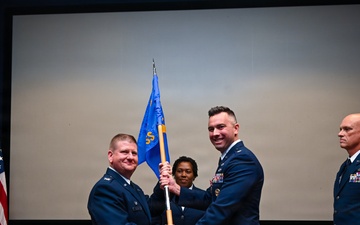 Lt. Col. Lawrence Assumes Command of the 433rd Force Support Squadron