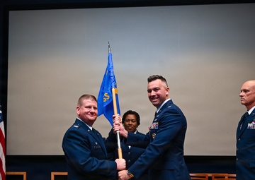 Lt. Col. Lawrence Assumes Command of the 433rd Force Support Squadron