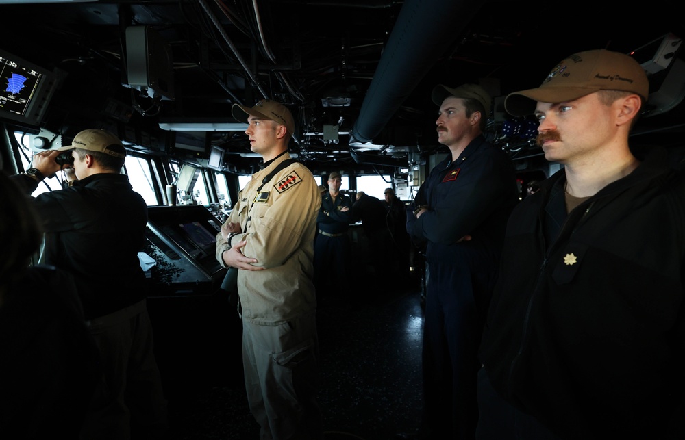 USS Roosevelt (DDG 80) Departs Naval Station Rota for Scheduled Patrol